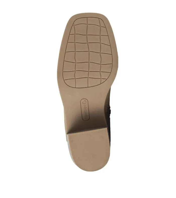 Women Baretraps Booties Maria Block Heel Bootie Sandstone Women Baretraps Booties Maria Block Heel Bootie Sandstone