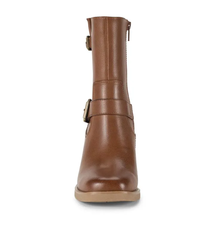Women Baretraps Booties Mayla Mid Calf Boot Walnut Women Baretraps Booties Mayla Mid Calf Boot Walnut