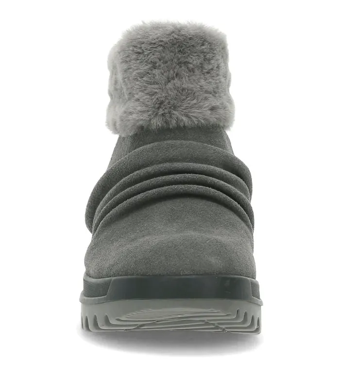 Women Baretraps Booties Nuri Cold Weather Bootie Dark Grey Suede Women Baretraps Booties Nuri Cold Weather Bootie Dark Grey Suede