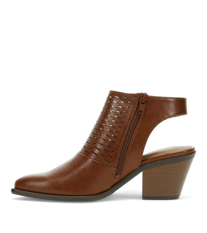 Women Baretraps Booties Yangley Block Heel Bootie Mahogany Women Baretraps Booties Yangley Block Heel Bootie Mahogany