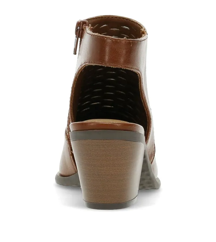 Women Baretraps Booties Yangley Block Heel Bootie Mahogany Women Baretraps Booties Yangley Block Heel Bootie Mahogany