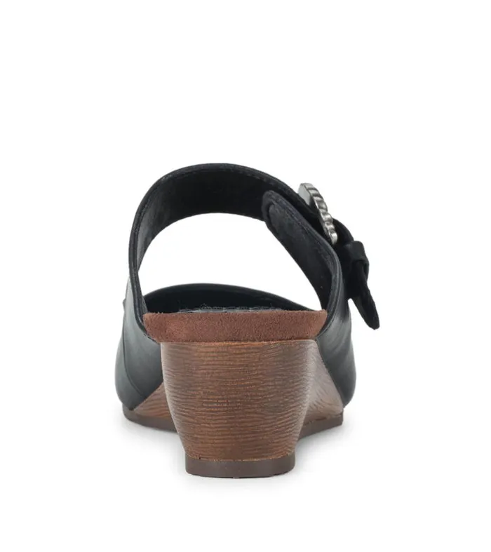 Women Baretraps Clogs and Mules Luna Mary Jane Mule Black Women Baretraps Clogs and Mules Luna Mary Jane Mule Black