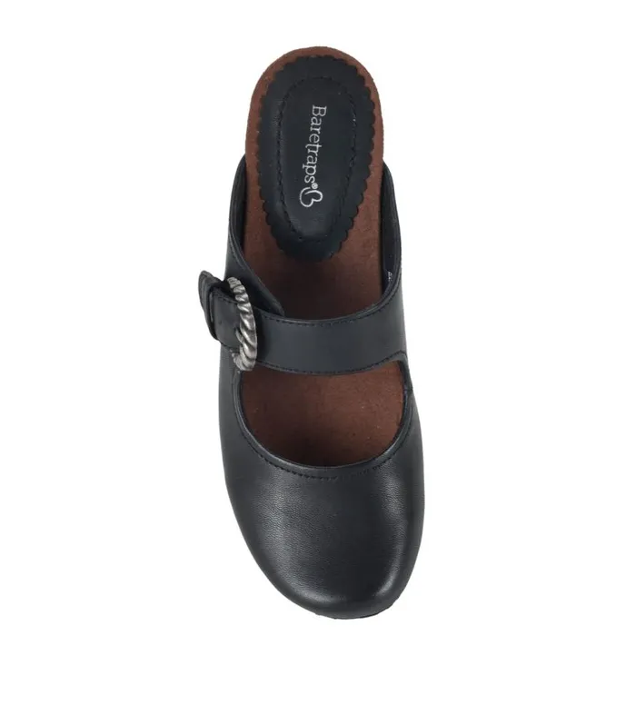Women Baretraps Clogs and Mules Luna Mary Jane Mule Black Women Baretraps Clogs and Mules Luna Mary Jane Mule Black