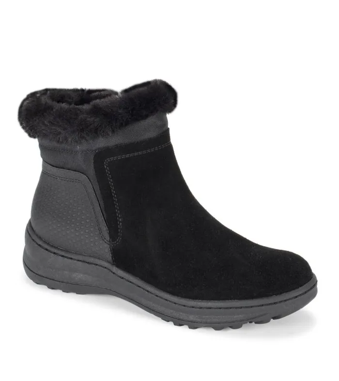 Women Baretraps Cold Weather Boots Aidan Cold Weather Bootie Black Suede