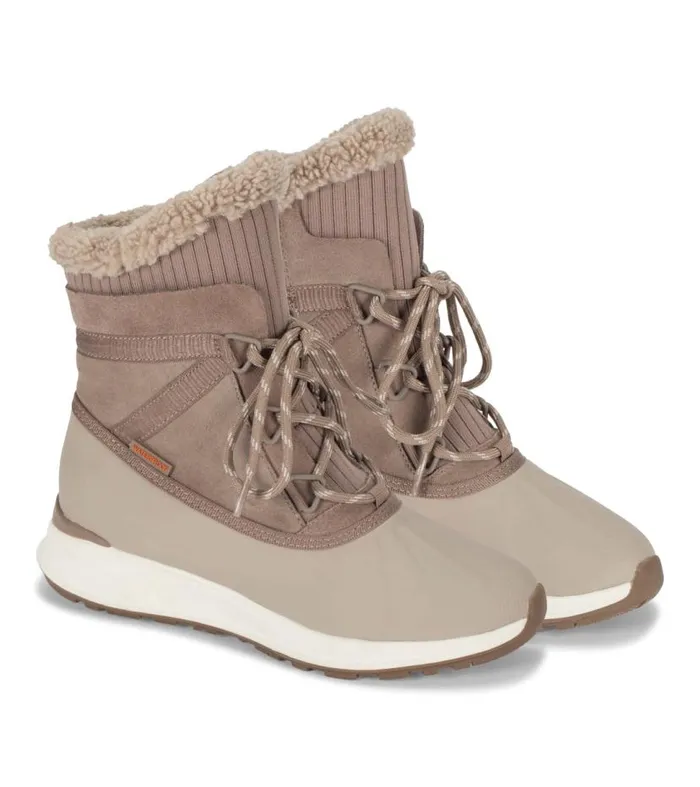 Women Baretraps Cold Weather Boots Bandie Waterproof Cold Weather Boot Taupe Suede