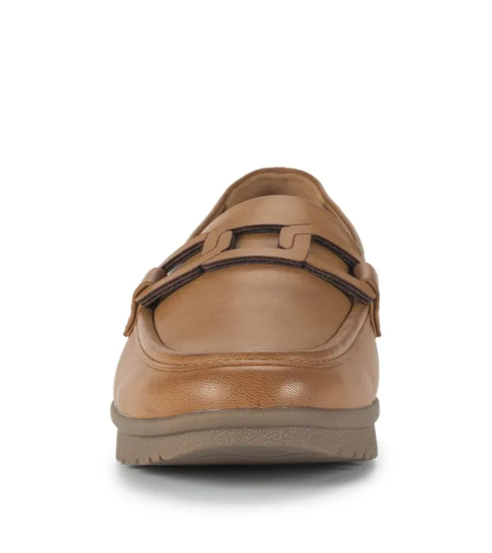 Women Baretraps Flats and Loafers Addison Slip On Loafer Cognac Women Baretraps Flats and Loafers Addison Slip On Loafer Cognac