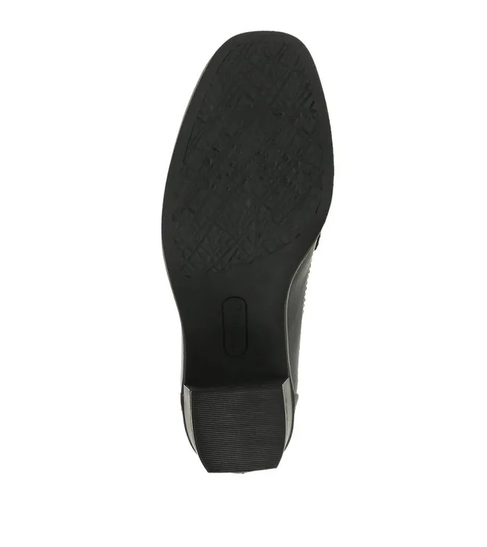 Women Baretraps Flats and Loafers Gretel Block Heel Loafer Black Patent Women Baretraps Flats and Loafers Gretel Block Heel Loafer Black Patent