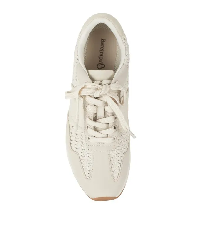 Women Baretraps Flats and Loafers Gwenda Lace Up Sneaker Natural Multi Women Baretraps Flats and Loafers Gwenda Lace Up Sneaker Natural Multi