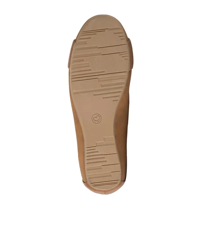Women Baretraps Flats and Loafers Milady Flat Cognac