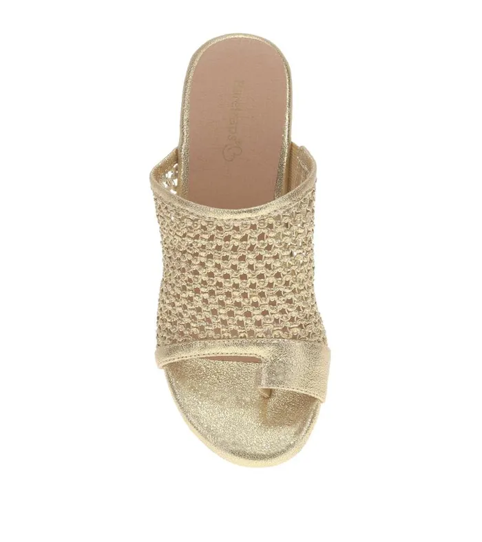 Women Baretraps Slides and Slip On Sandals Bethie Wedge Sandal Old Gold Women Baretraps Slides and Slip On Sandals Bethie Wedge Sandal Old Gold