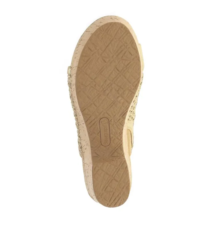 Women Baretraps Slides and Slip On Sandals Bethie Wedge Sandal Old Gold Women Baretraps Slides and Slip On Sandals Bethie Wedge Sandal Old Gold
