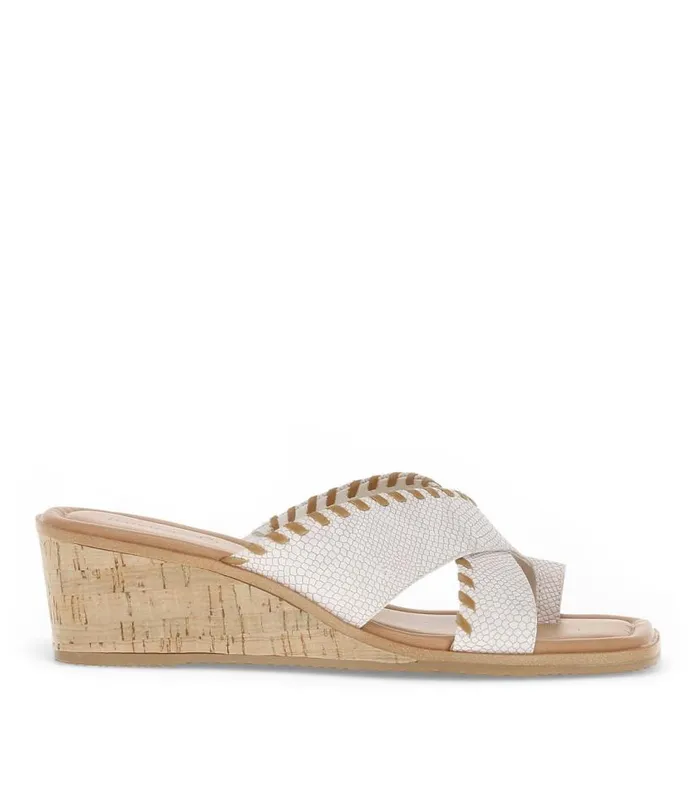 Women Baretraps Wedge Sandals Paige Wedge Sandal Cream
