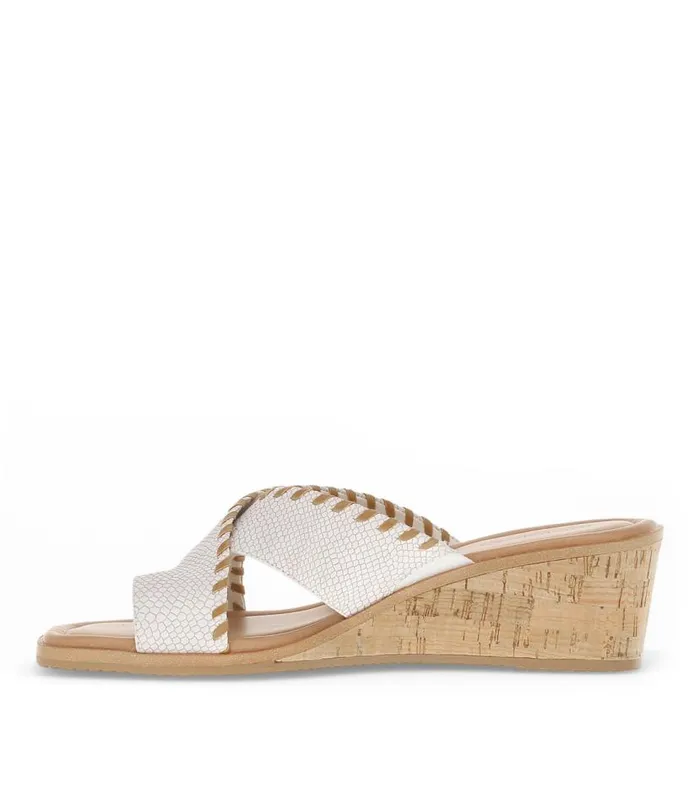 Women Baretraps Wedge Sandals Paige Wedge Sandal Cream