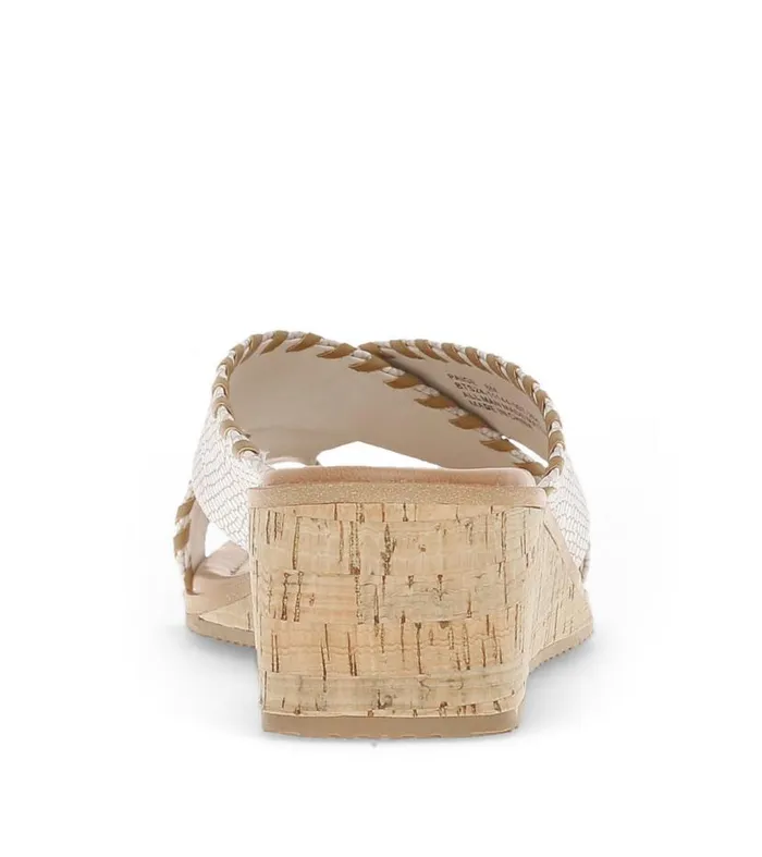 Women Baretraps Wedge Sandals Paige Wedge Sandal Cream