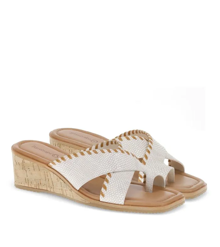 Women Baretraps Wedge Sandals Paige Wedge Sandal Cream