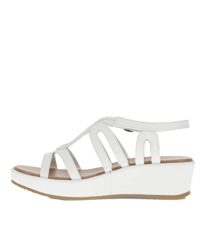 Women Baretraps Wedge Sandals Wilma Wedge Sandal White Women Baretraps Wedge Sandals Wilma Wedge Sandal White