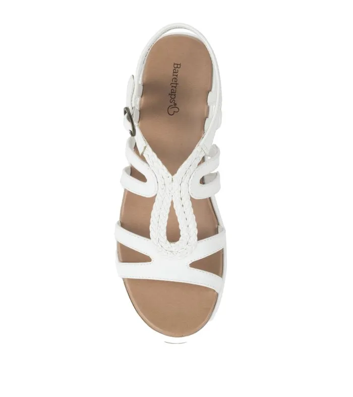 Women Baretraps Wedge Sandals Wilma Wedge Sandal White Women Baretraps Wedge Sandals Wilma Wedge Sandal White