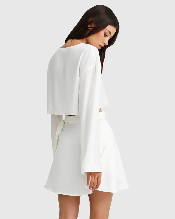Women Belle and Bloom Before You Go Skirt Set 8211 White Dresses
