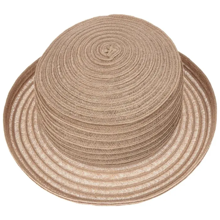 Women Belma Pleated Hat Beige Mayser Straw Hats Women Belma Pleated Hat Beige Mayser Straw Hats