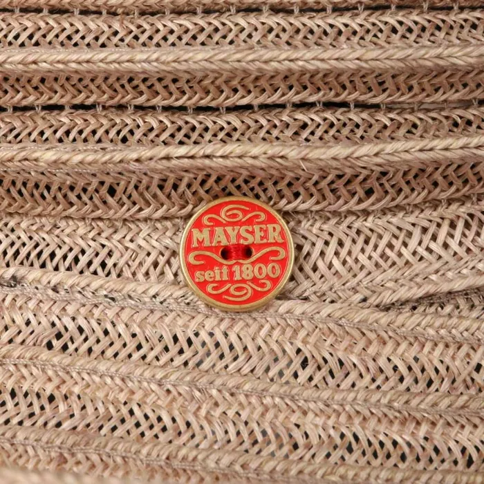 Women Belma Pleated Hat Beige Mayser Straw Hats Women Belma Pleated Hat Beige Mayser Straw Hats