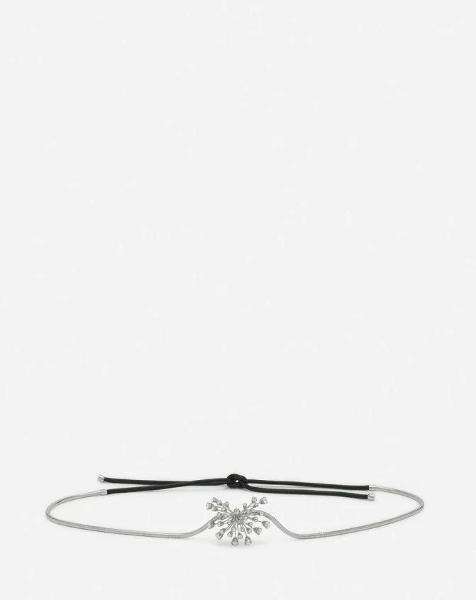 Women Belts Lanvin Traviata By Brass And Leather Belt Silvercrystal