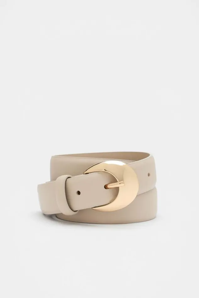 Women Belts Seed Heritage Dove Circle Buckle Belt Cookie