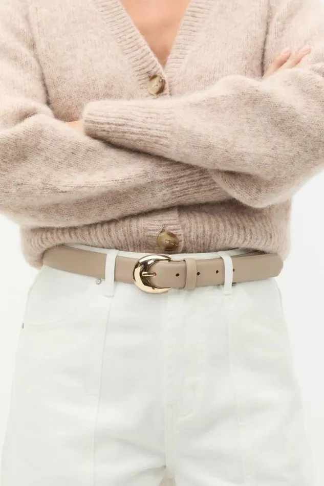 Women Belts Seed Heritage Dove Circle Buckle Belt Cookie