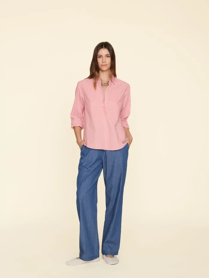 Women Blue Rinse Atticus Pant Pants and Jumpsuits XRENA