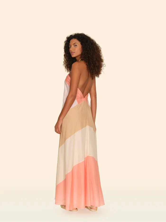 Women Blush Tone Maya Dress Dresses XRENA Women Blush Tone Maya Dress Dresses XRENA