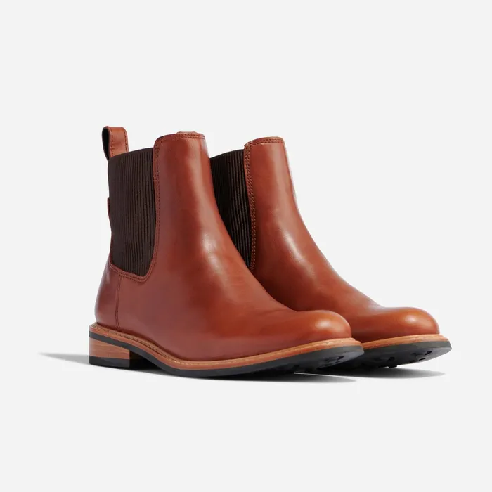 Women Carmen Chelsea Boot Brandy Nisolo Boots