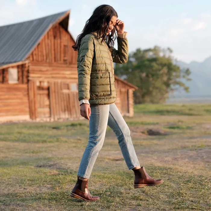 Women Carmen Chelsea Boot Brandy Nisolo Boots