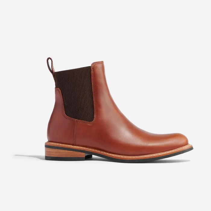 Women Carmen Chelsea Boot Brandy Nisolo Boots