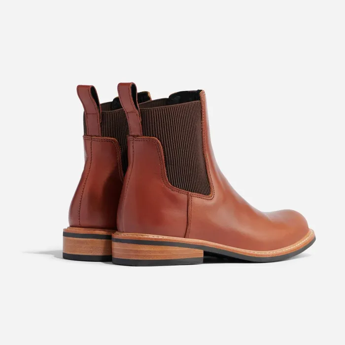 Women Carmen Chelsea Boot Brandy Nisolo Boots