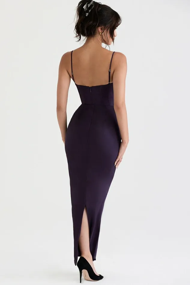 Women Charmaine Night Shade Corset Maxi Dress House Of CB Dresses Women Charmaine Night Shade Corset Maxi Dress House Of CB Dresses