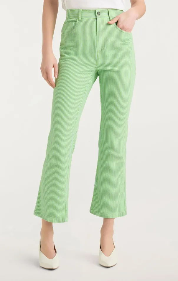 Women Cinq Sept Bottoms Aubrey Pant Lush Meadowskylight