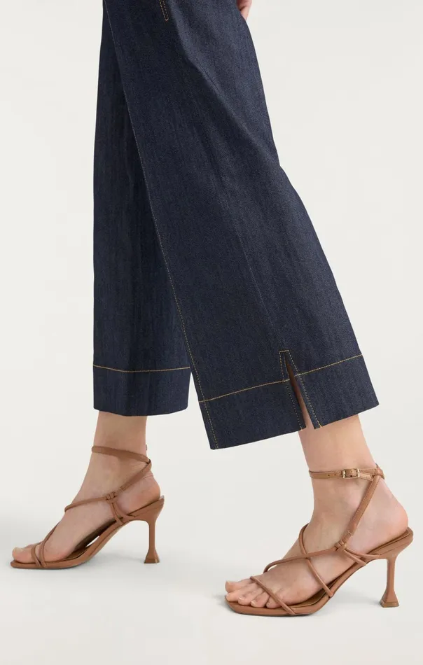Women Cinq Sept Bottoms Benji Pant Indigo