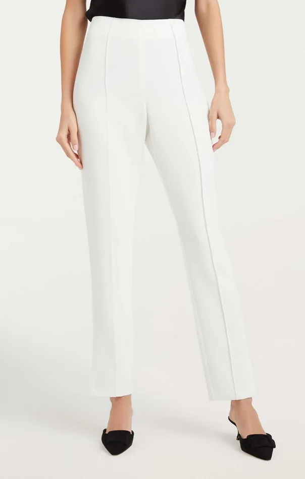Women Cinq Sept Bottoms Brianne Pant Ivory