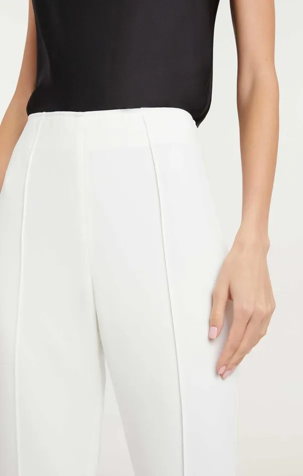 Women Cinq Sept Bottoms Brianne Pant Ivory