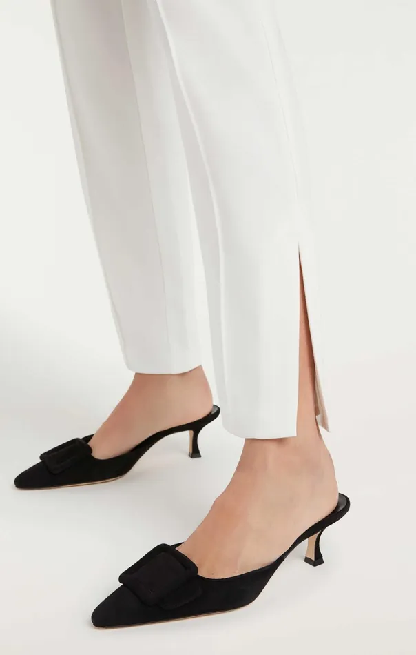Women Cinq Sept Bottoms Brianne Pant Ivory