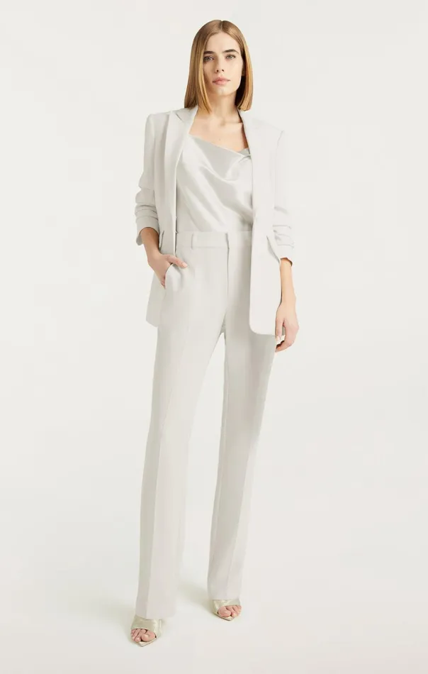 Women Cinq Sept Bottoms Kerry Pant Ivory
