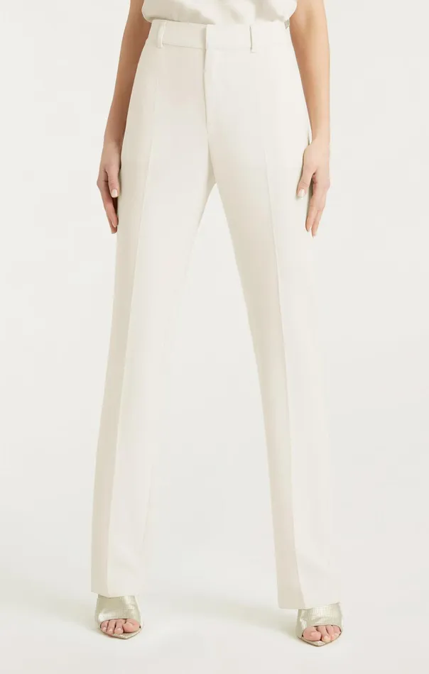 Women Cinq Sept Bottoms Kerry Pant Ivory