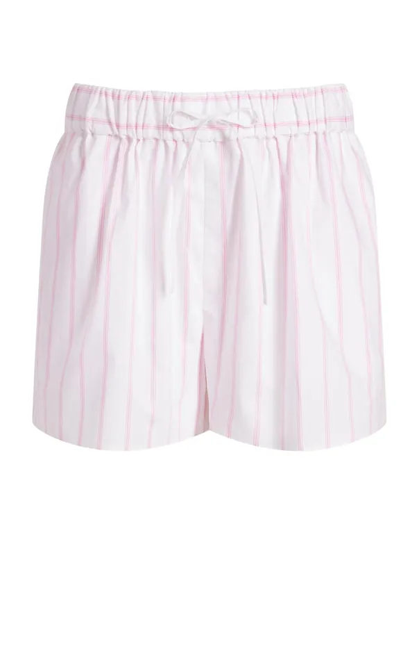 Women Cinq Sept Bottoms Sammy Stripe Jacques Short Whitebubblegum