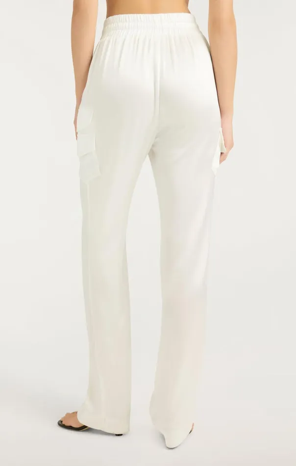 Women Cinq Sept Bottoms Sarie Pant Ivory