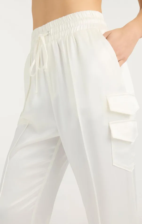 Women Cinq Sept Bottoms Sarie Pant Ivory