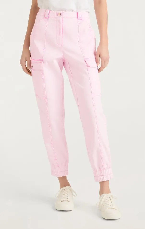 Women Cinq Sept Bottoms Skinny Kelly Pant Flamingo