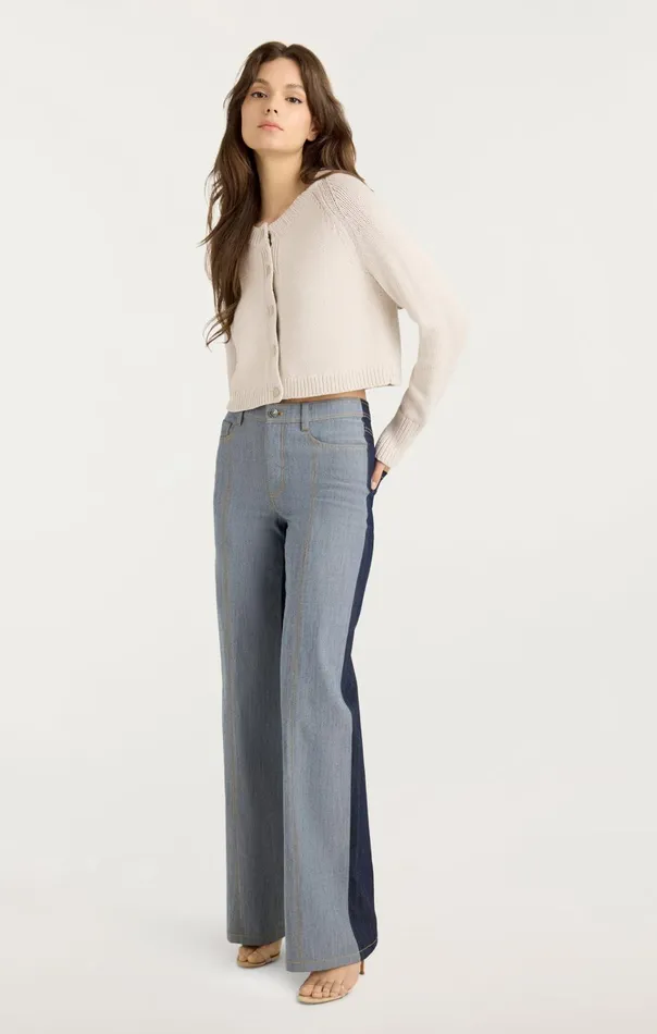 Women Cinq Sept Bottoms Verona Pant Light Indigoindigo