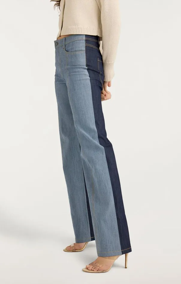 Women Cinq Sept Bottoms Verona Pant Light Indigoindigo