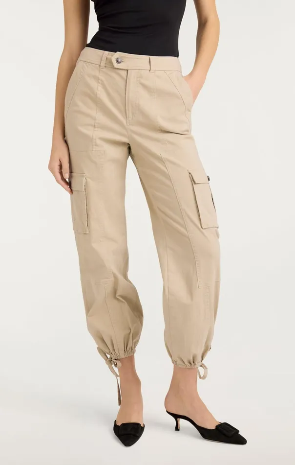 Women Cinq Sept Bottoms Zola Pant Khaki