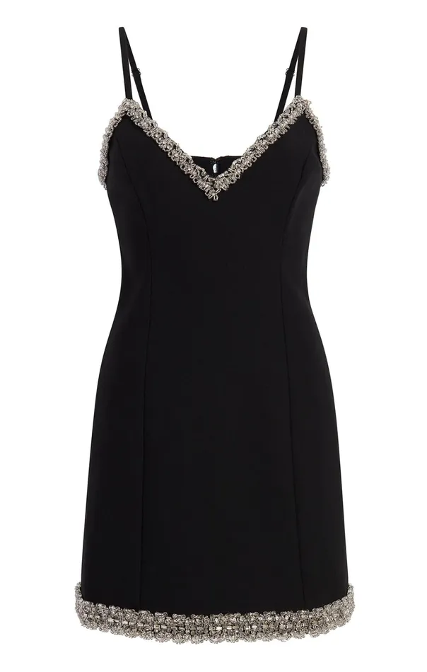 Women Cinq Sept Dresses Chunky Bead Embellished Brea Dress Black