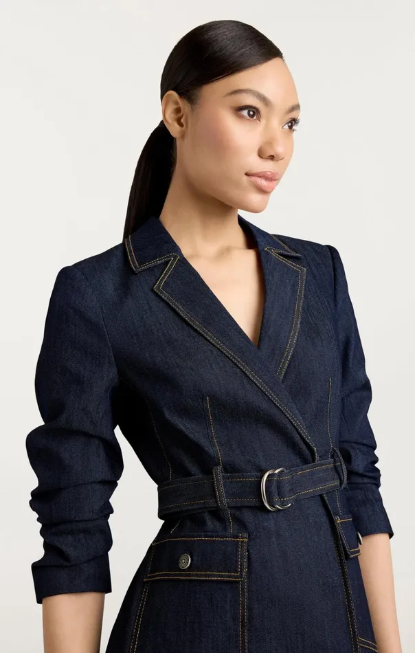 Women Cinq Sept Dresses Jenessa Dress Indigo